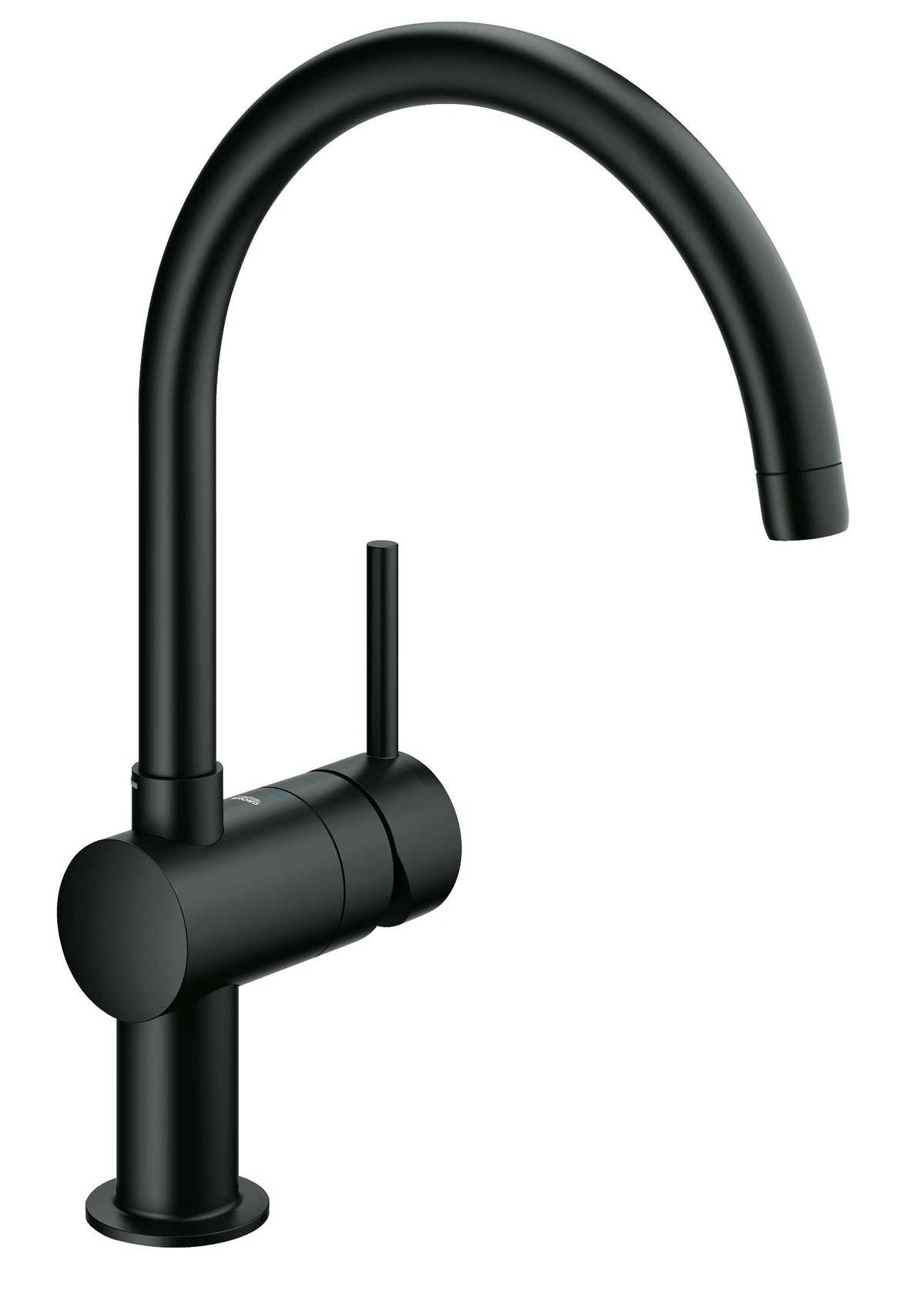 Смеситель для кухни GROHE Minta, черный бархат 32917KS0
