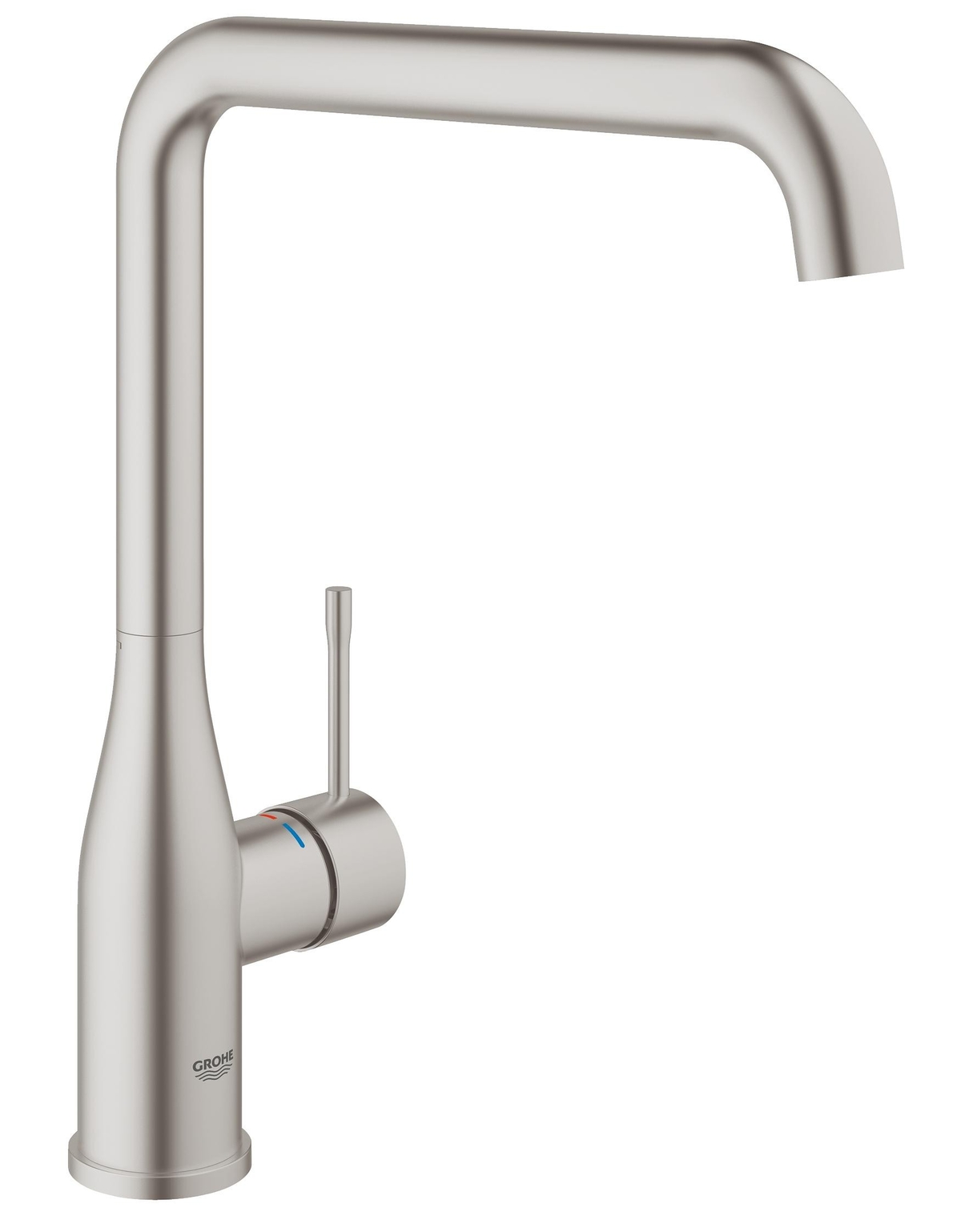 Смеситель для кухни GROHE Essence+ с высоким изливом, суперсталь 30269DC0