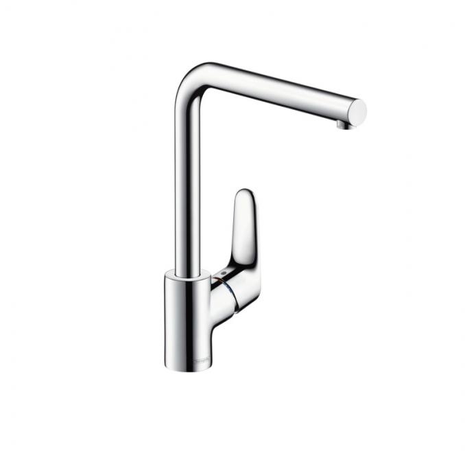 Cмеситель для кухни Hansgrohe Focus 31817000, однорычажный, с поворотным изливом