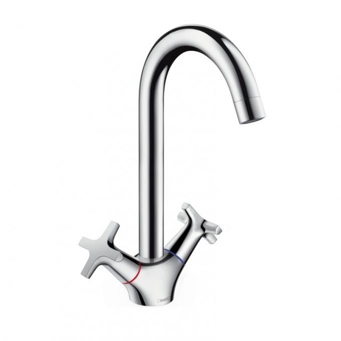 Смеситель для кухни Hansgrohe 71285000 Logis Classic, с двумя рукоятками