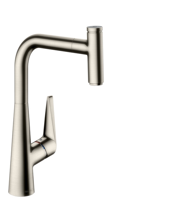 Смеситель для кухни Hansgrohe 72821800 Talis Select S, с выдвижным изливом, под сталь
