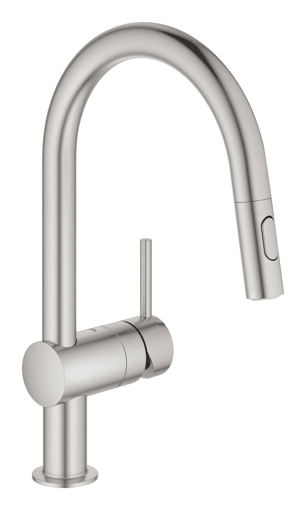 Смеситель для кухни Crohe Minta 32321DC2 суперсталь