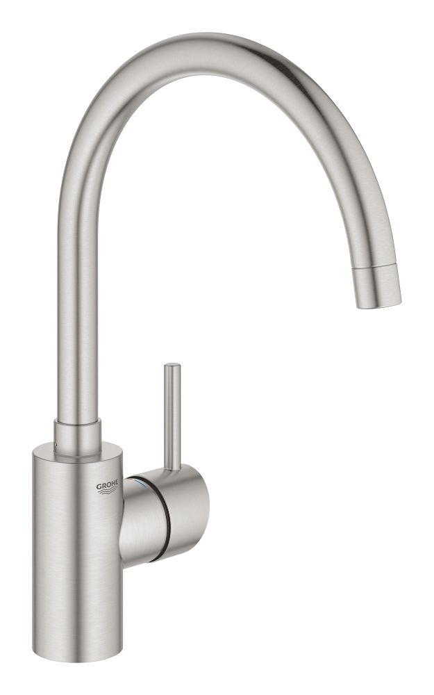 Смеситель для кухни Crohe Concetto 32661DC3 суперсталь