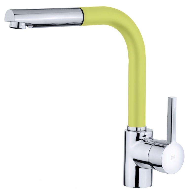 Смеситель для кухни Teka Ares 938 yellow 23938120FY (желтый/хром)