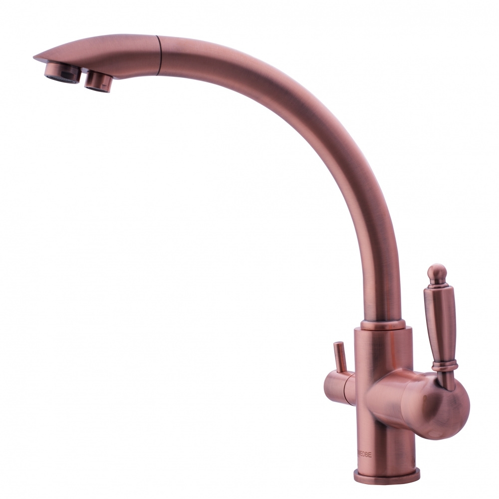 Смеситель для кухни Swedbe с подключением фильтра SELENE PLUS 8044 К