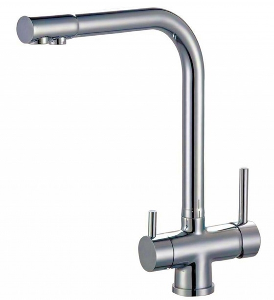 Смеситель для кухни Zorg ZR 348 YF NICKEL (никель)