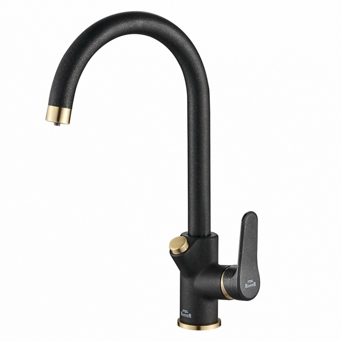 Смеситель для кухни Zorg SH 901 BLACK BR (черный/бронза)