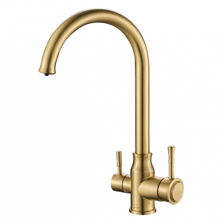 Смеситель для кухни Zorg SH 763 BRONZE PVD (бронза)