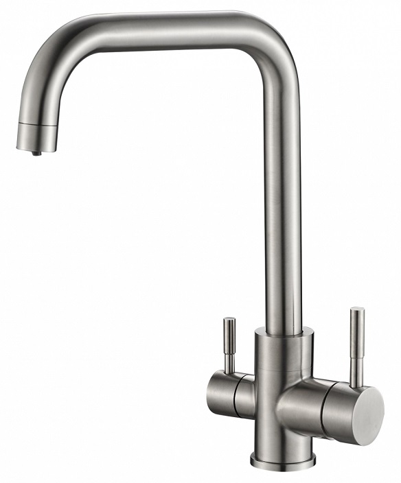 Смеситель для кухни Zorg SH 715 INOX (сталь)