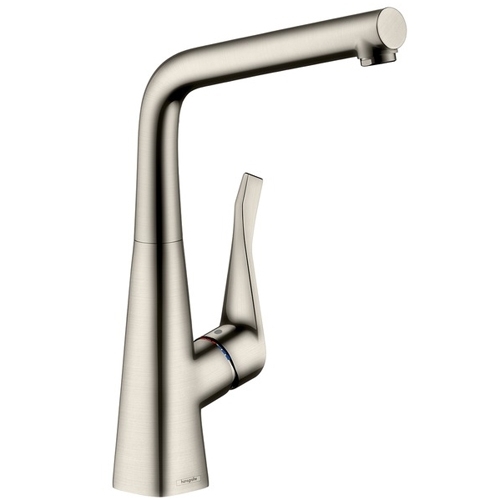 Смеситель для кухни Hansgrohe Metris сталь 14822800