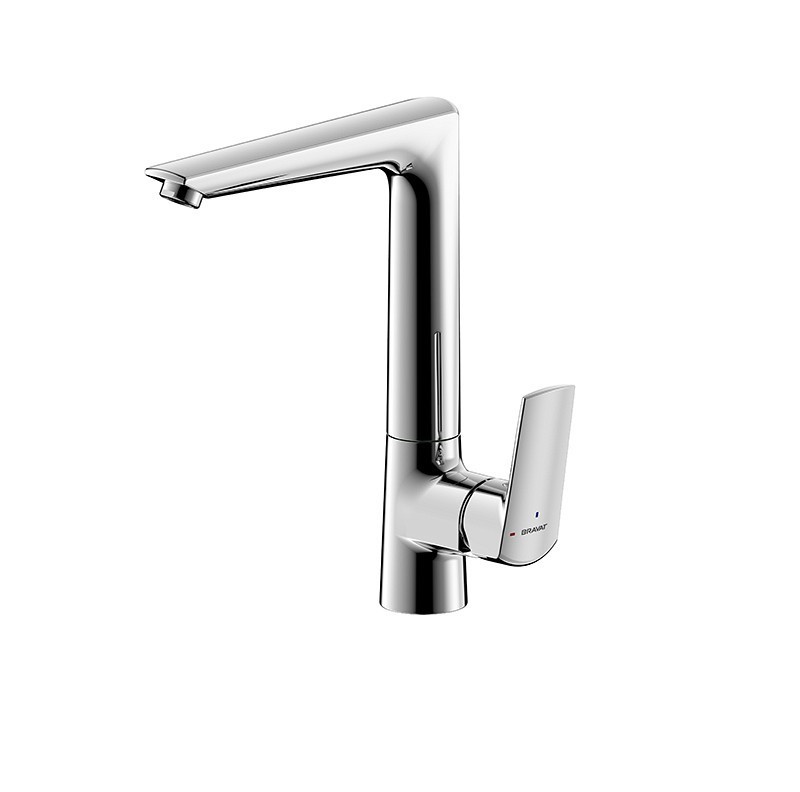 Смеситель для кухни Bravat Real F7121179CP-2-RUS (хром)