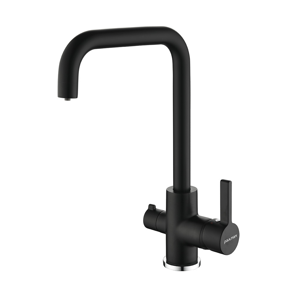 Смеситель для кухни Paulmark Logas Lo213021-401TB (антрацит)