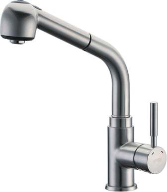 Смеситель для кухни WasserKRAFT Wern 4266 (хром матовый)