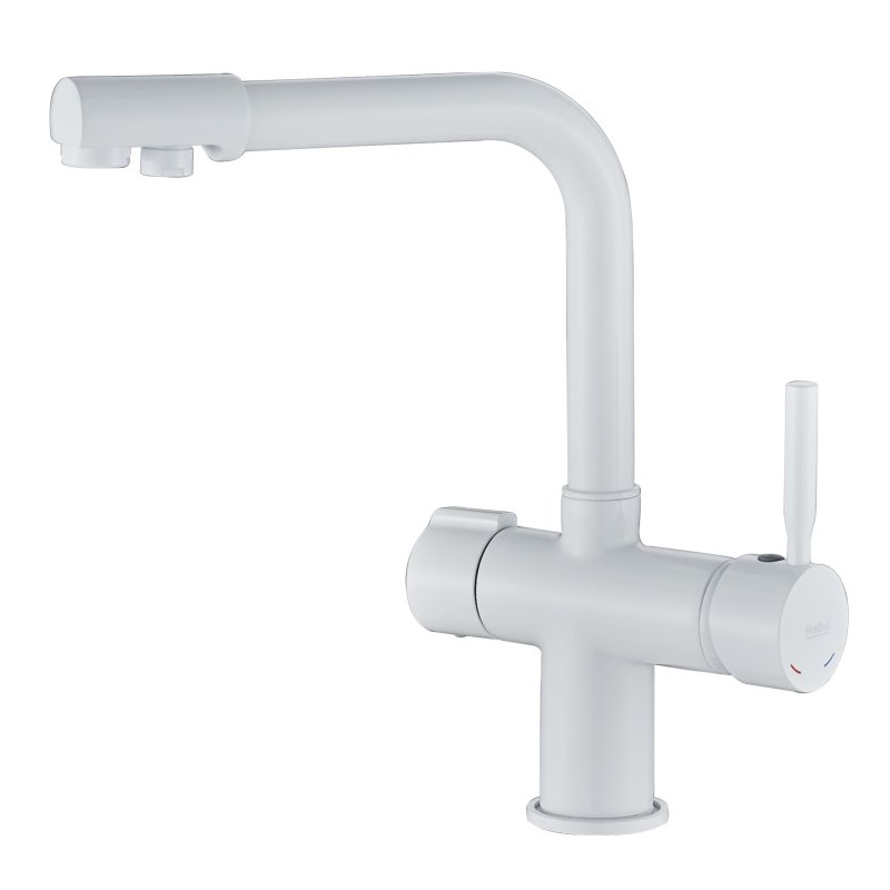Смеситель для кухни Haiba HB70088-8 (белый матовый)