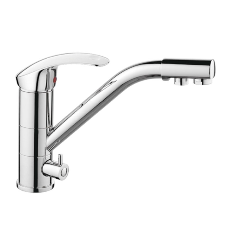 Смеситель для кухни Haiba HB4321 (хром)
