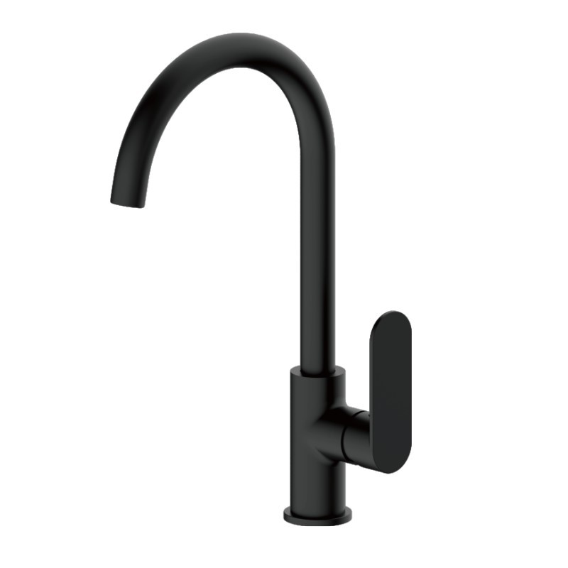 Смеситель для кухни Haiba HB70590-7 (чёрный матовый)