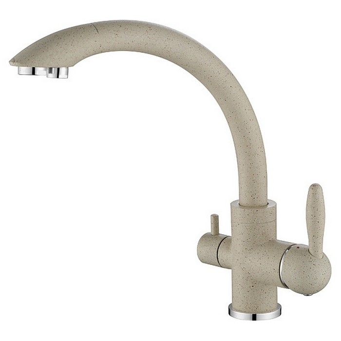 Смеситель для кухни Paulmark Essen Es213001-328 (бежевый)