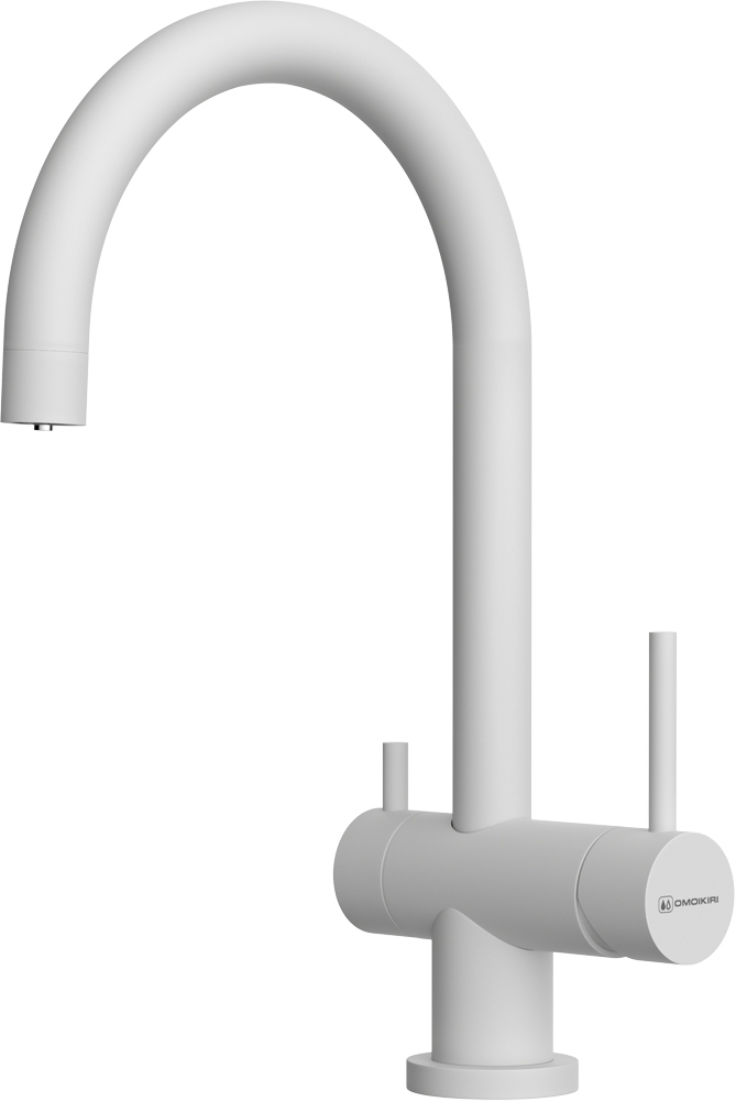 Смеситель для кухни Omoikiri Yamada P WH 4974227 (белый)