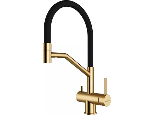 Смеситель для кухни Paulmark Rubert Ru213175-BG (брашированное золото)