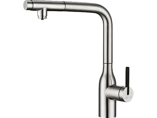 Смеситель для кухни Paulmark Viper Vi213105-BS (брашированная сталь)