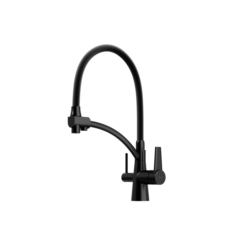 Смеситель для кухни Sancos Eri SC4001MB (чёрный матовый)