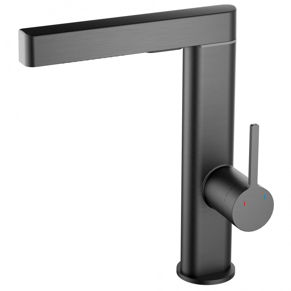 Смеситель для кухни Vincea VKF-22GM (вороненая сталь)