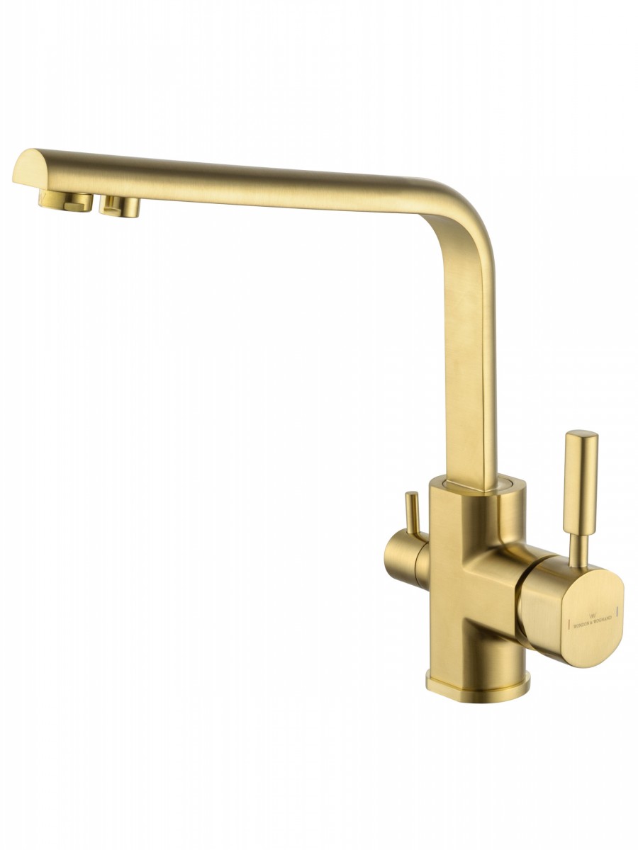 Смеситель для кухни Wonzon & Woghand WW-88458003-BG (брашированное золото)