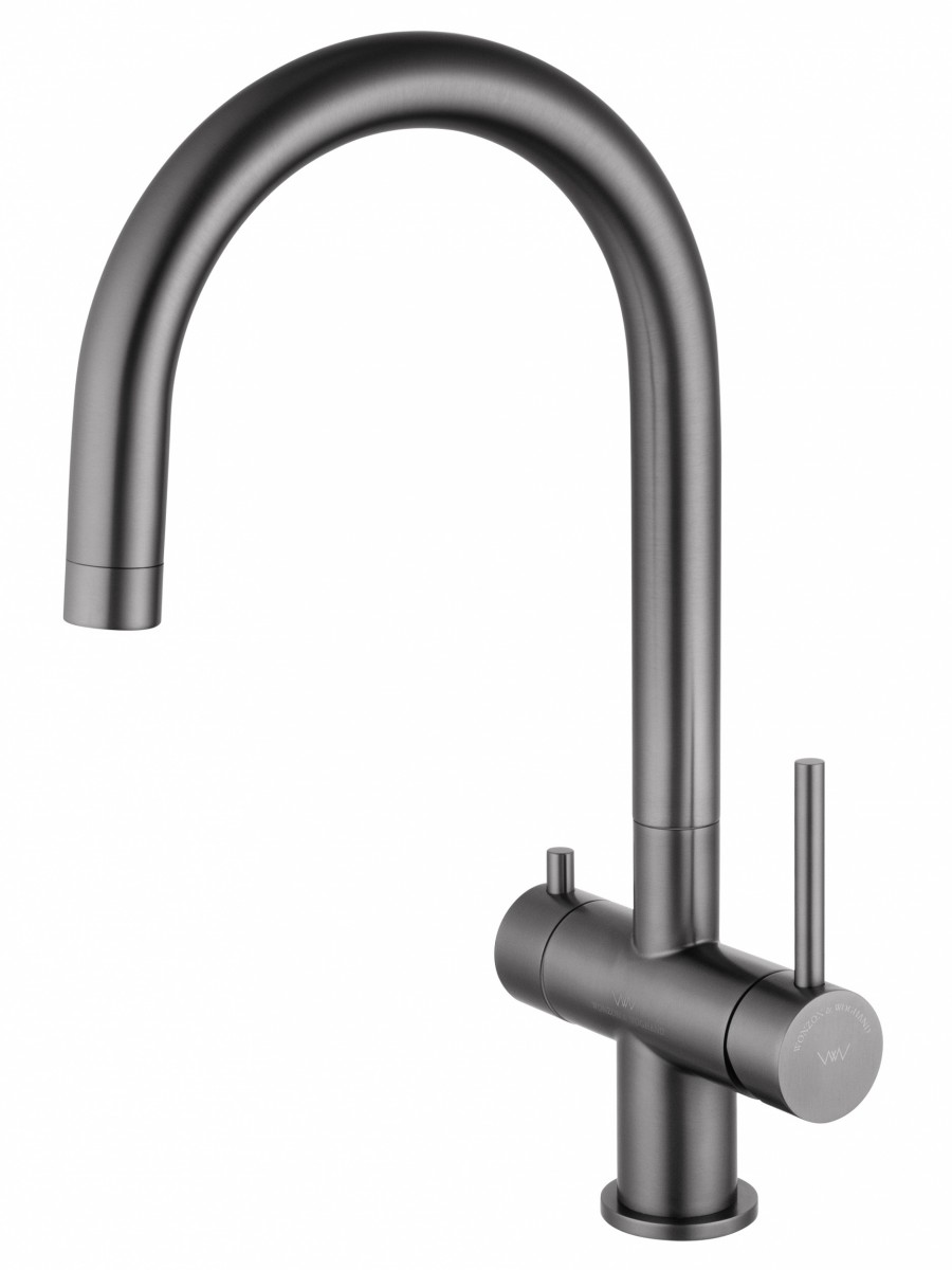 Смеситель для кухни Wonzon & Woghand WW-3211-BGG (тёмный графит)