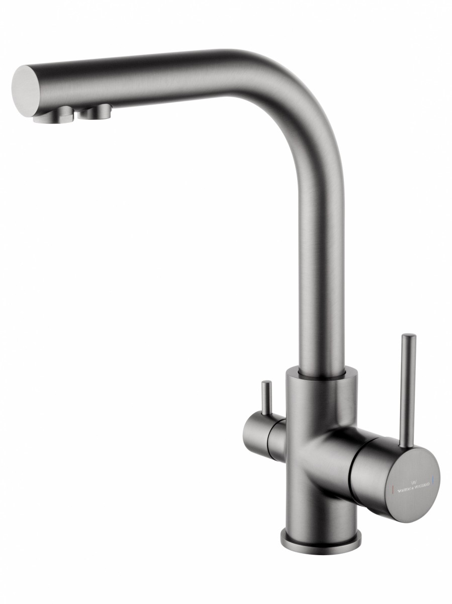 Смеситель для кухни Wonzon & Woghand WW-88458005-BGM (тёмный графит)