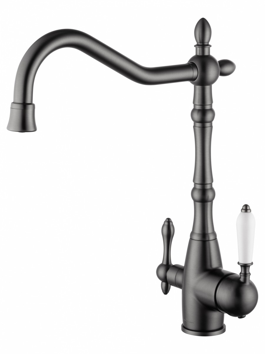 Смеситель для кухни Wonzon & Woghand WW-88458006-BGM (тёмный графит)