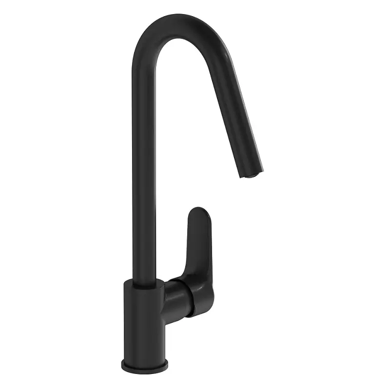 Смеситель для кухни Vitra Root Round A4274236EXP (чёрный матовый)