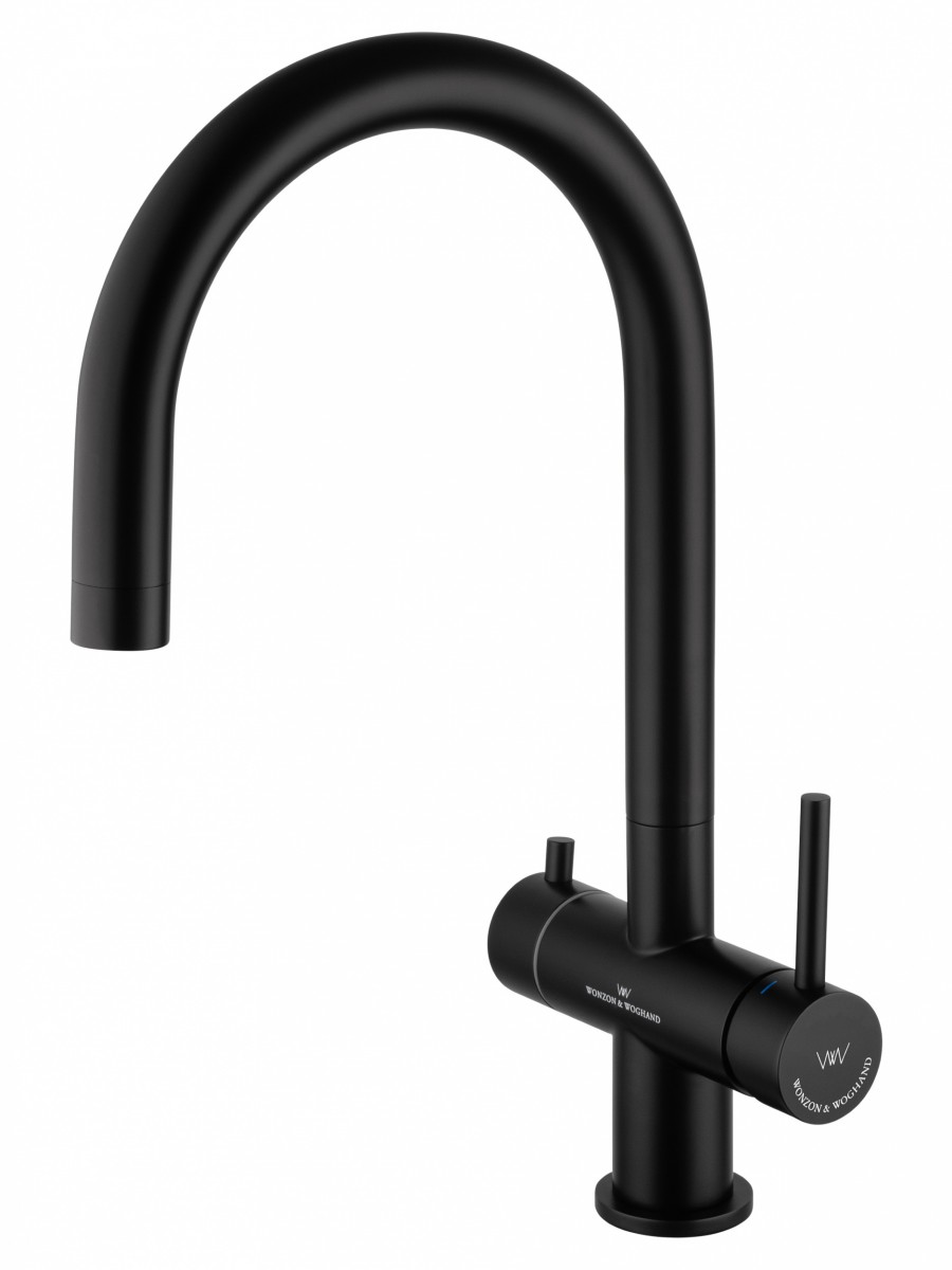 Смеситель для кухни Wonzon & Woghand WW-3211-MB (чёрный матовый)
