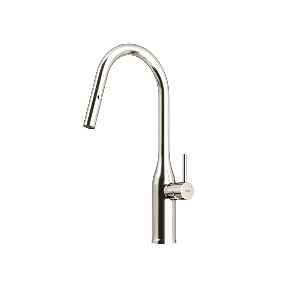 Смеситель для кухни Sancos Grand SC4002BNG (нержавеющая сталь)