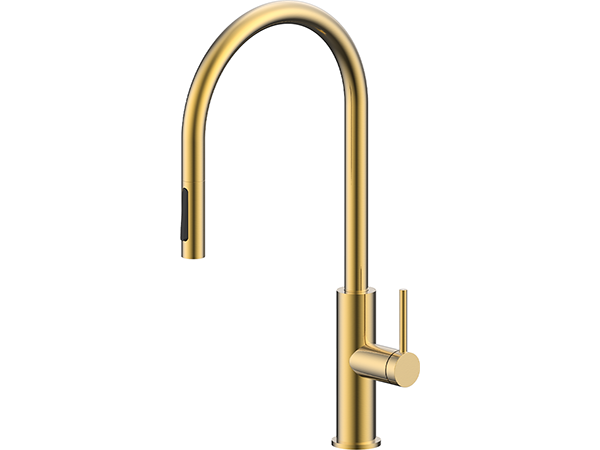 Смеситель для кухни Paulmark Senso Se215180-LG (светлое золото)