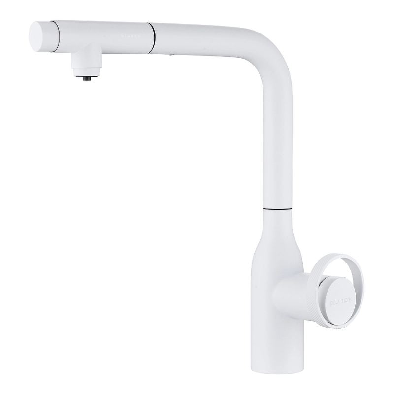 Смеситель для кухни Paulmark Urban Ur213104-WH (белый матовый)
