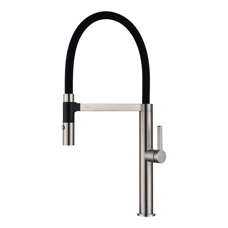 Смеситель для кухни Paulmark Leader Le214101-BS (брашированная сталь)