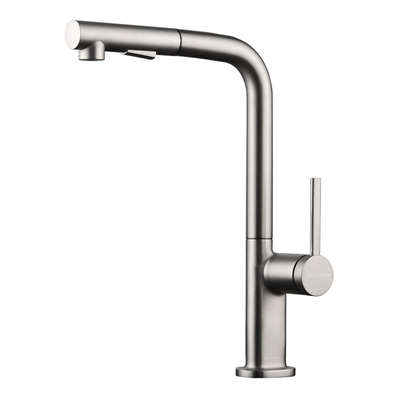 Смеситель для кухни Paulmark Neo Ne214419-BS (брашированная сталь)