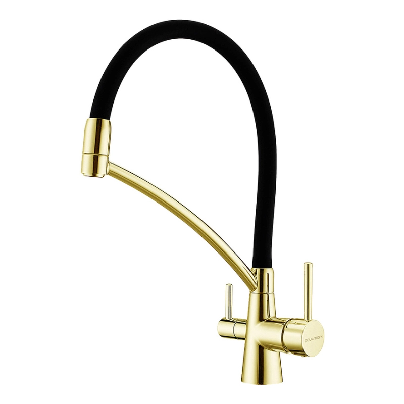 Смеситель для кухни Paulmark Siegen Si213111-LG (светлое золото)