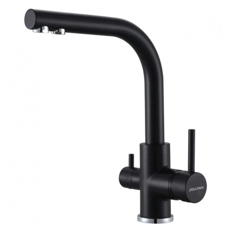 Смеситель для кухни Paulmark Essen Es213011-AN (антрацит)