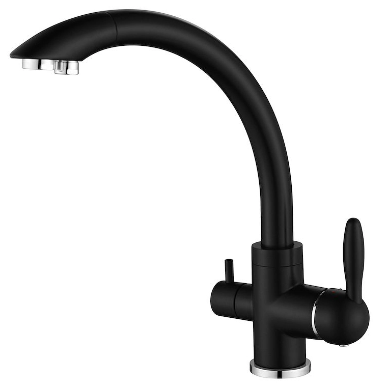 Смеситель для кухни Paulmark Essen Es213001-AN (антрацит)