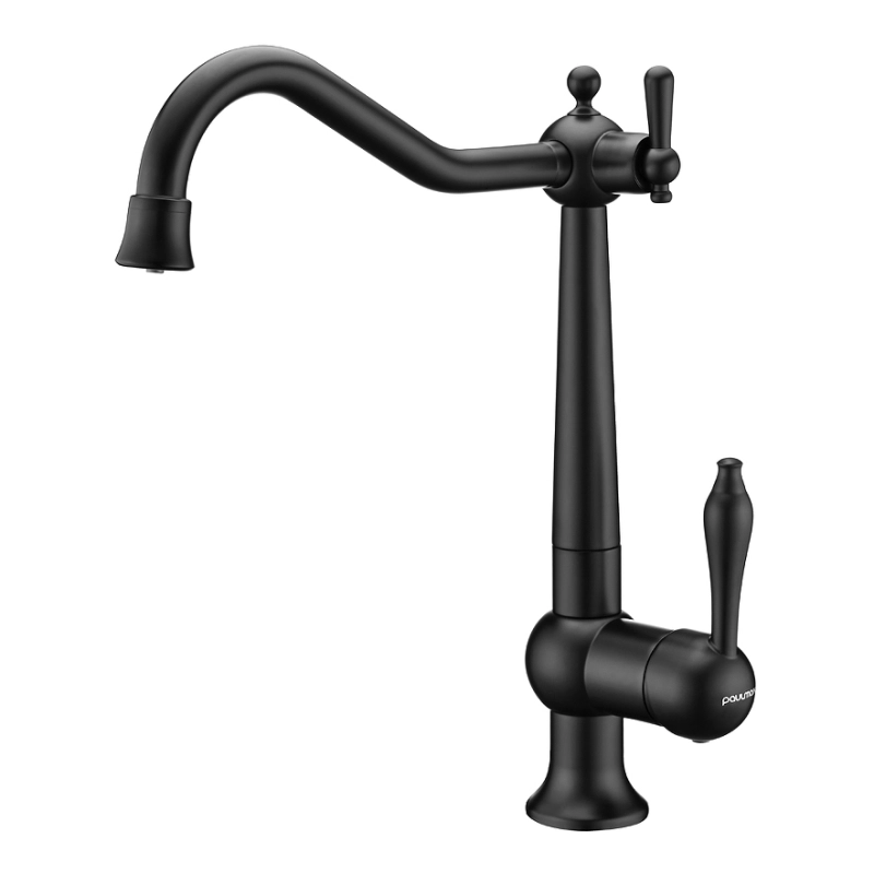 Смеситель для кухни Paulmark Retro Re213226-AN (антрацит)