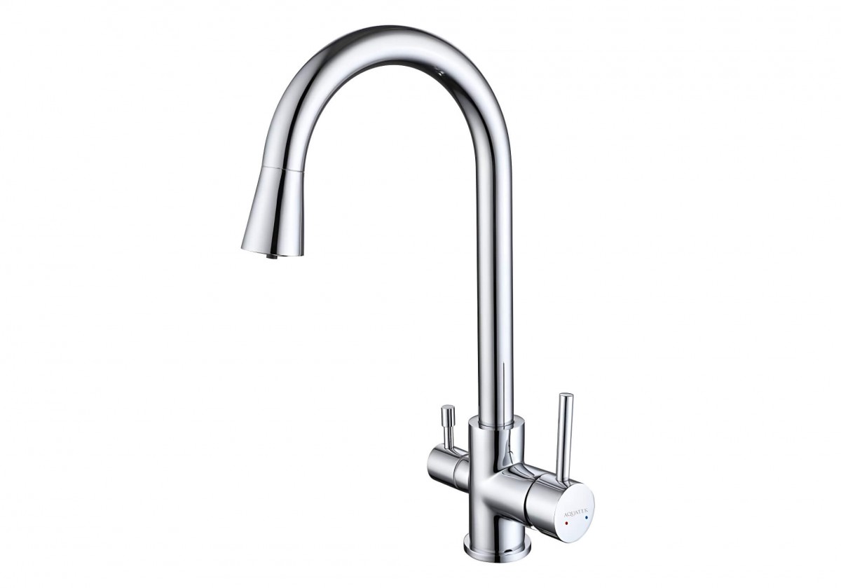 Смеситель для кухни Aquatek Вега AQ1085CR (хром)
