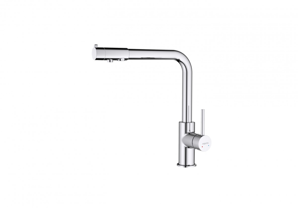Смеситель для кухни Aquatek Европа AQ1386CR (хром)