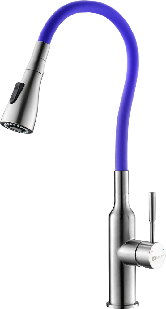 Смеситель для кухни Lemark Expert LM5082S-Violet (фиолетовый матовый)
