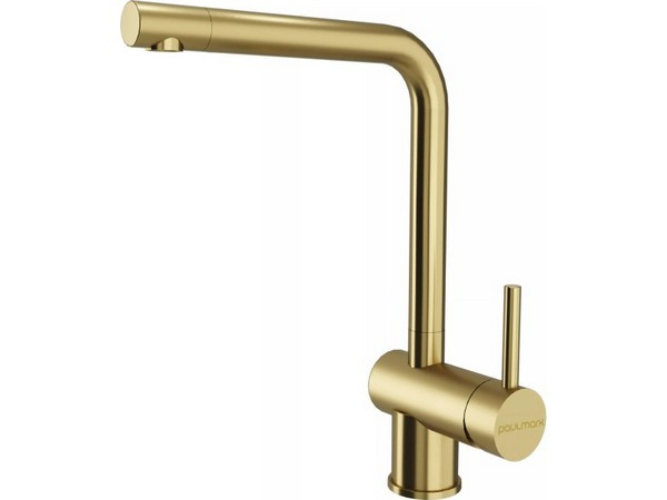 Смеситель для кухни Paulmark Spring Sp212067-LG (светлое золото)