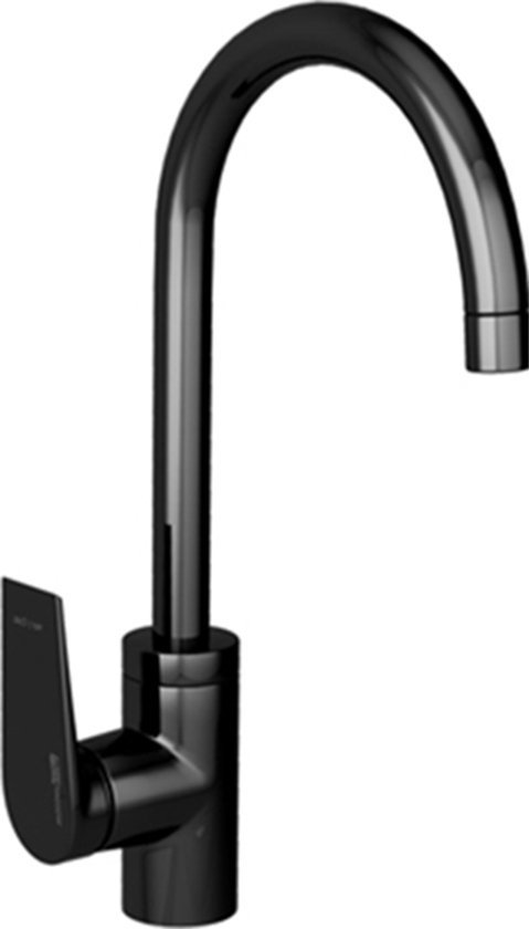 Смеситель для кухни WasserKRAFT Glan 6607 (черный)