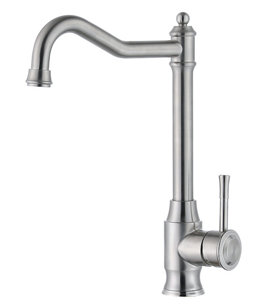 Смеситель для кухни Zorg SH 5208 INOX (сталь)