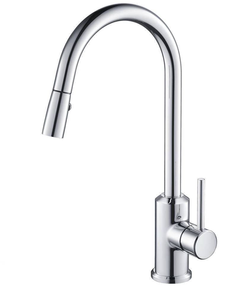 Смеситель для кухни Zeegres Z.TARANTO (67085001) с выдвижным изливом