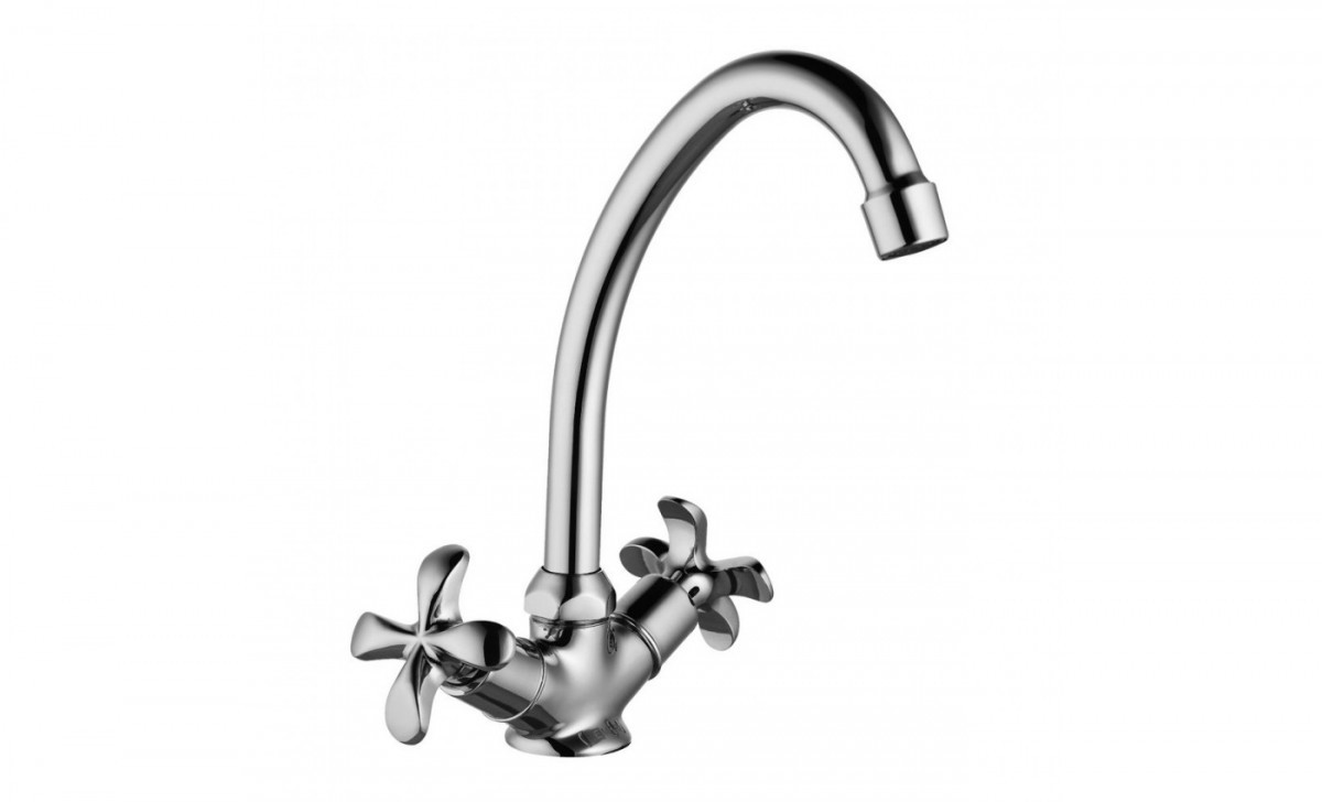 Смеситель для кухни Lemark  Flora LM0104C (хром)