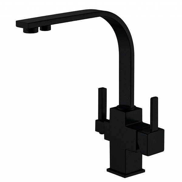 Смеситель для кухни Zorg ZZR 332 YF BLACK (черный)